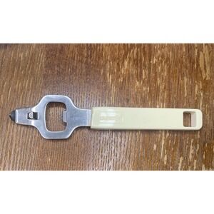Kamenstein Vintage Beer Bottle Can Opener Metal Plastic Barware Collectible